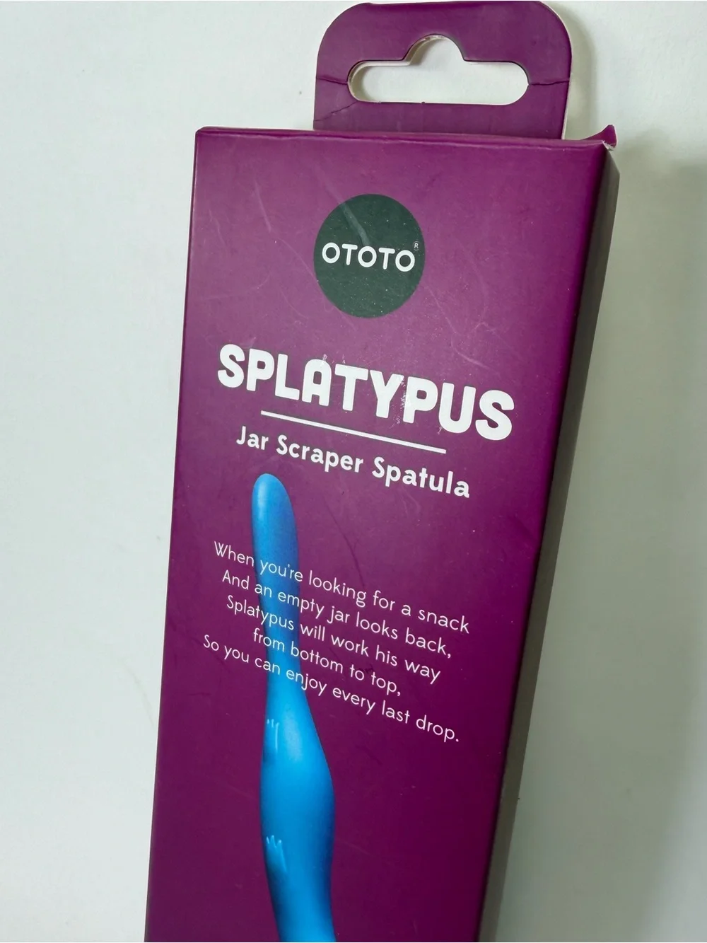 Ototo Splatypus Jar Spatula Kitchen Fun Gadget Tool NEW